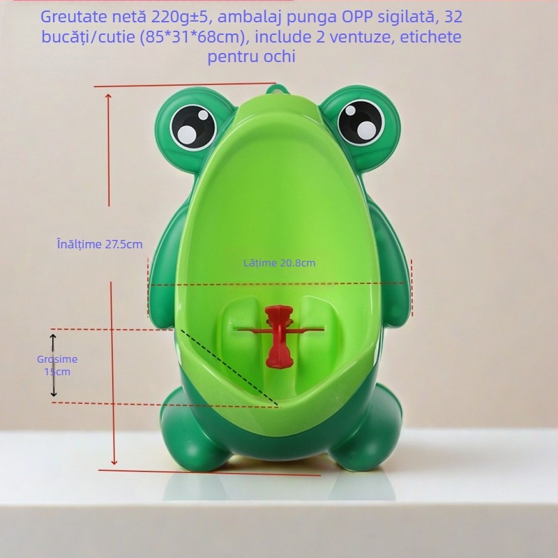 Urinal pentru copii pentru băieți – staționar, montaj pe perete, material PP, brand Heroic, origine Zhejiang