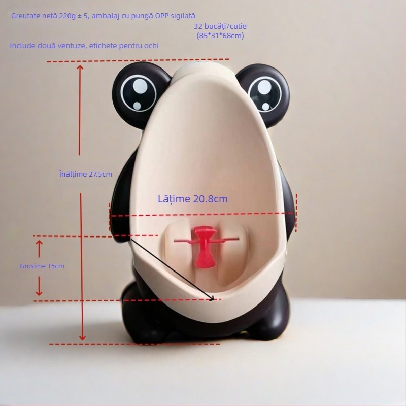 Urinal pentru copii pentru băieți – staționar, montaj pe perete, material PP, brand Heroic, origine Zhejiang