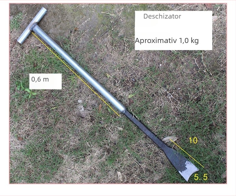 Lopată pentru copaci din oțel forjat, pentru săparea găurilor, transplantare, ridicare puieți și săparea rădăcinilor