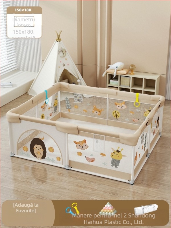 Gardă de siguranță pentru bebeluși cu covoraș textil pentru cățărare – protecție împotriva loviturilor și a căderilor, marca Qiaole bear, pentru 0–2 ani, utilizare în interior