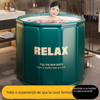 Găleată de baie pliabilă din tarpaulin pentru copii – cadă de baie pentru șezut (Material: tarpaulin; Stil: pliabil; Utilizare: baie; Public țintă: copii)