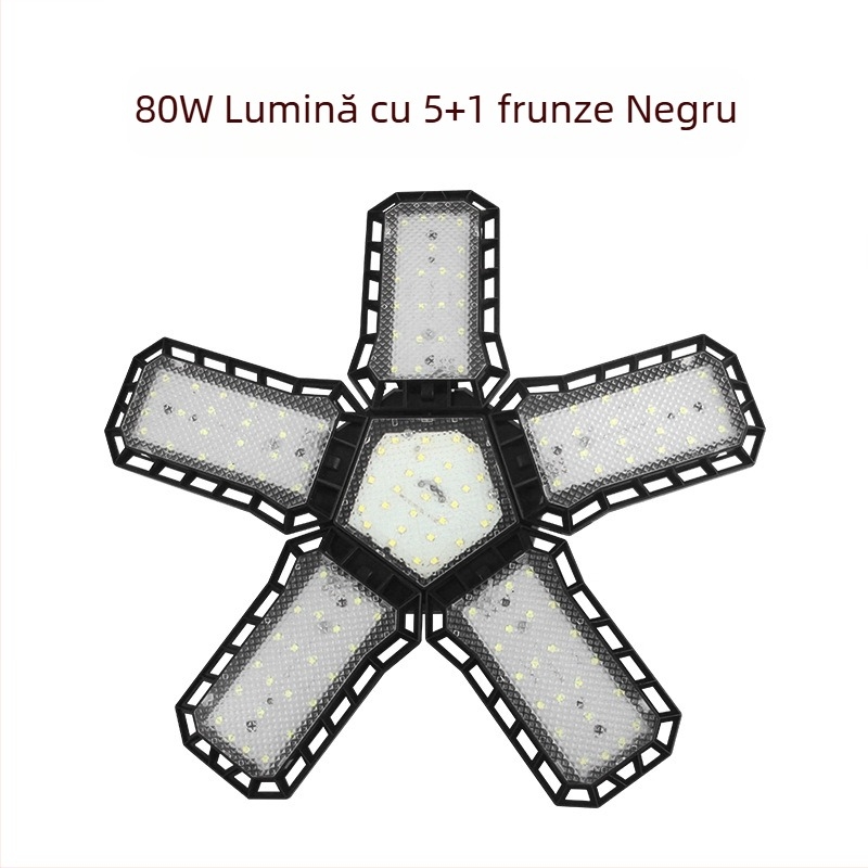 Lampa LED pliabilă, 85-265V, fascicul de 120°, dimabilă, socluri B22/E27, model CHX-YZD