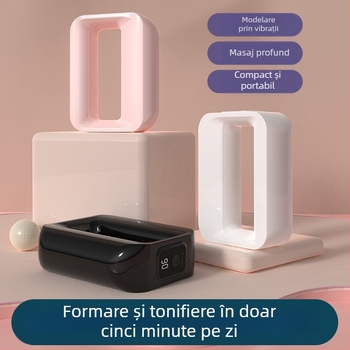 Masaj fascia profesional cu inel vibrațional pentru yoga – motor cu peri, carcasă din ABS, 5+ trepte de viteză, baterie încorporată 1000–1200 mAh, zgomot 36–45 dB