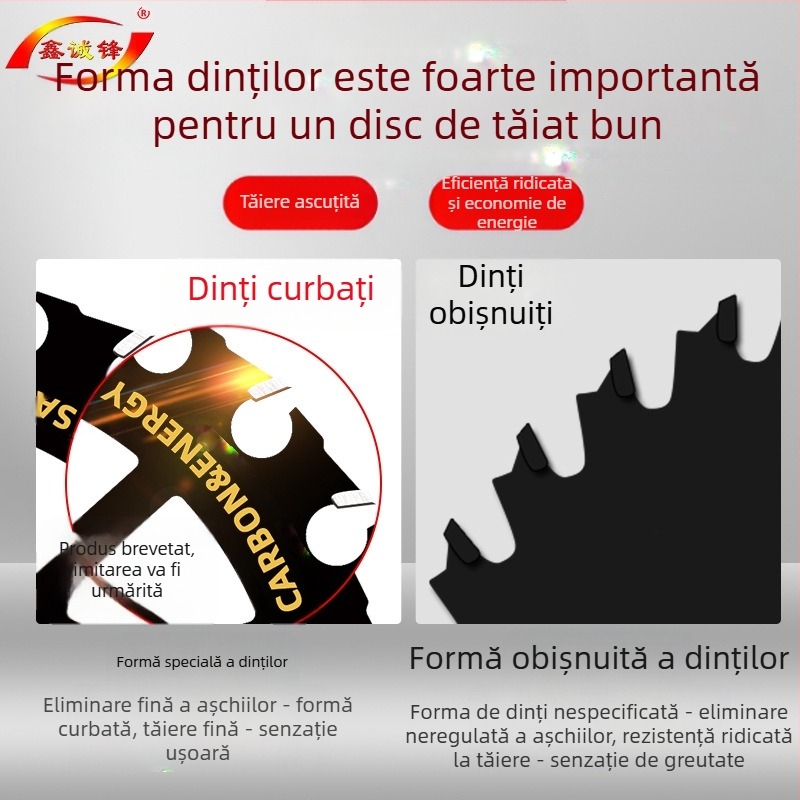 Lamă pentru ferăstrău circular pentru lemn - aliaj, compatibil cu ferăstrău circular electric, portabil