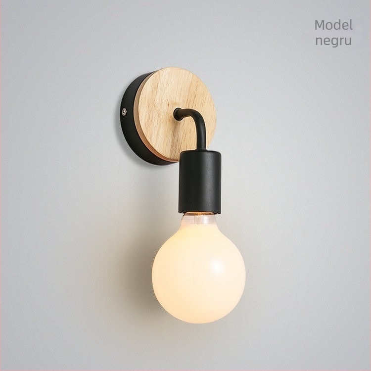 Lumină de perete Nordic postmodern cu abajur din fier, stil modern, 220V, origine Guangdong