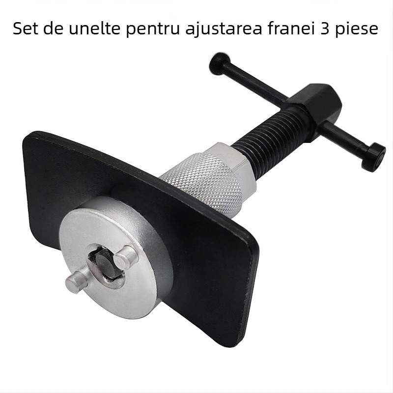 Instrument de reglare a cilindrului de frână, set de 3 bucăți, pentru demontare și montaj plăci de frână