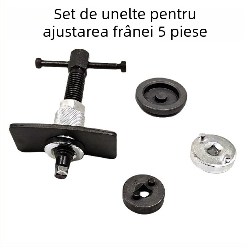 Instrument de reglare a cilindrului de frână, set de 3 bucăți, pentru demontare și montaj plăci de frână