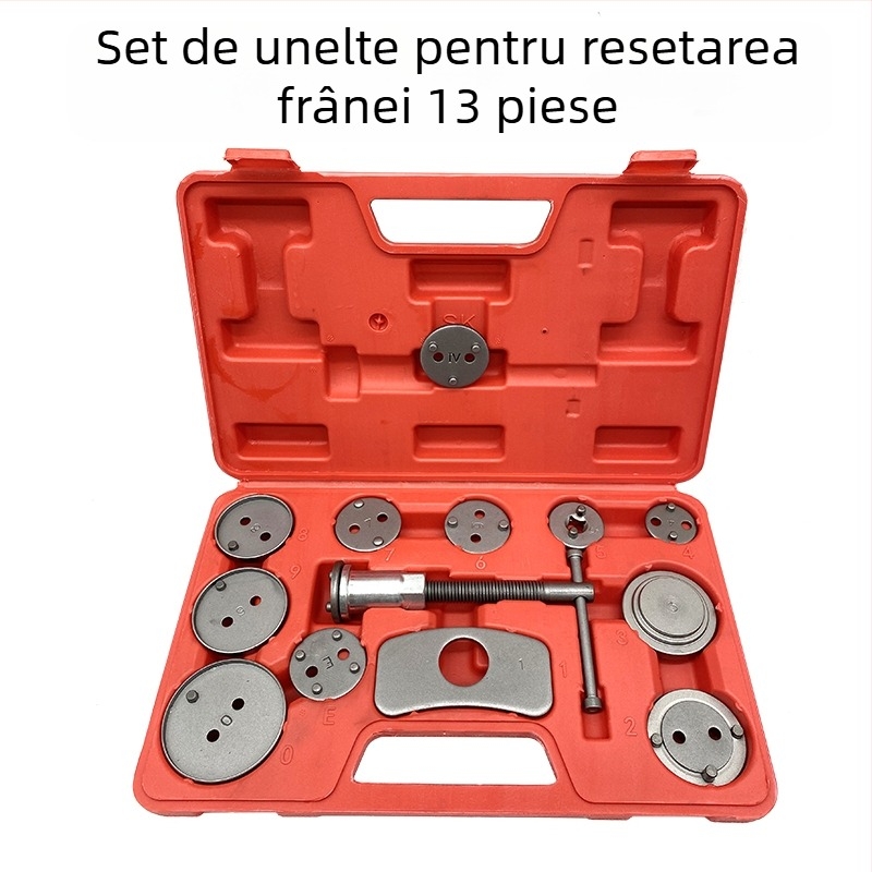 Instrument de reglare a cilindrului de frână, set de 3 bucăți, pentru demontare și montaj plăci de frână