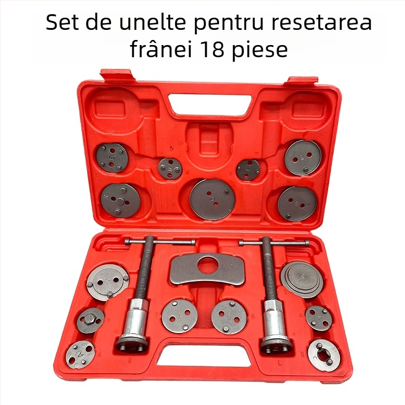 Instrument de reglare a cilindrului de frână, set de 3 bucăți, pentru demontare și montaj plăci de frână