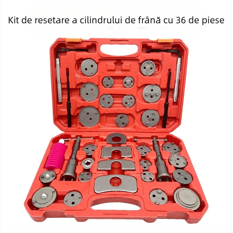 Instrument de reglare a cilindrului de frână, set de 3 bucăți, pentru demontare și montaj plăci de frână