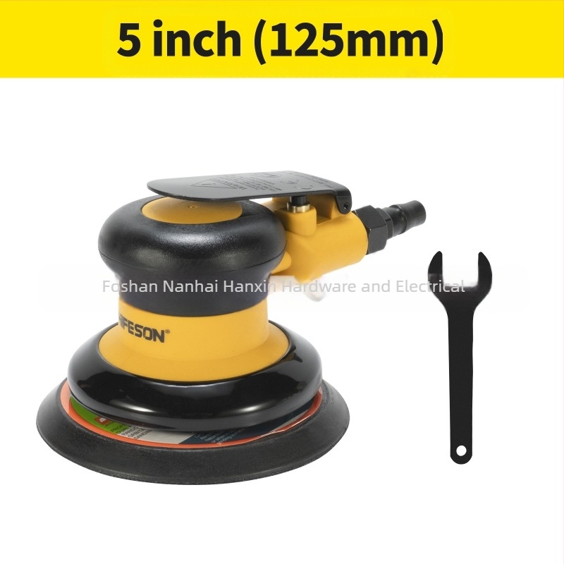 Mașină pneumatică de șlefuire și polisare cu evacuare praf, pentru metal și lemn