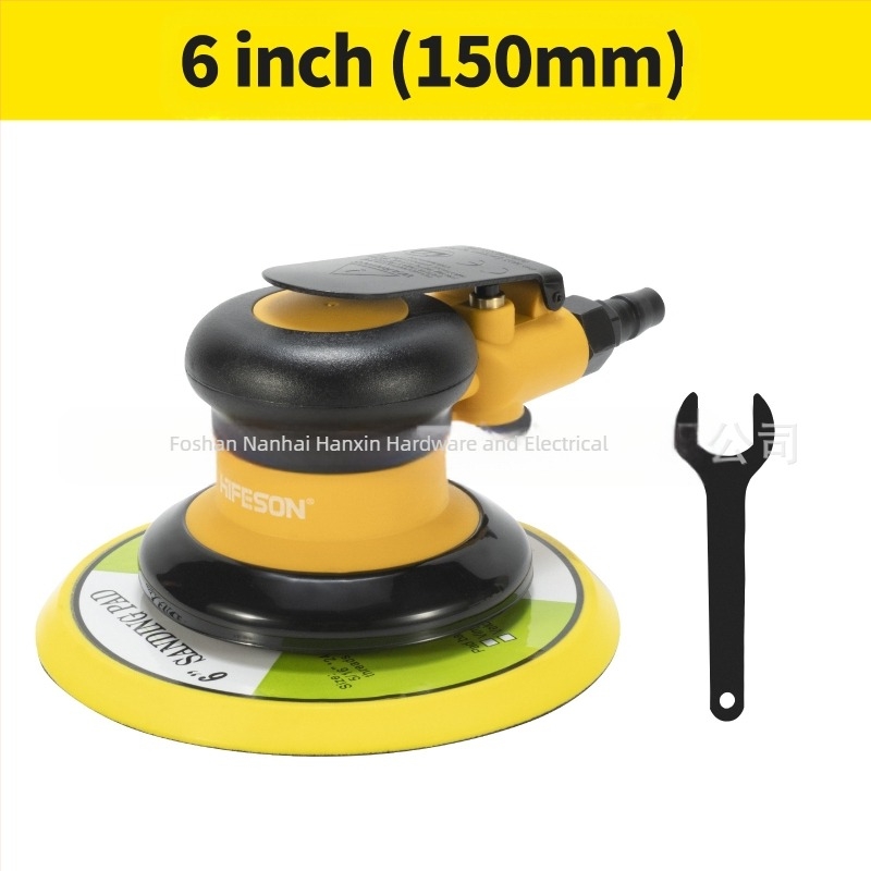 Mașină pneumatică de șlefuire și polisare cu evacuare praf, pentru metal și lemn