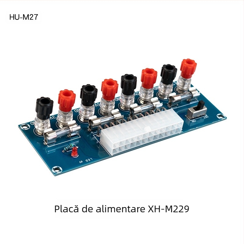XH-M229 Placă ATX de alimentare pentru PC desktop, cu modul de extindere a cablurilor și borne de ieșire | Core Storm