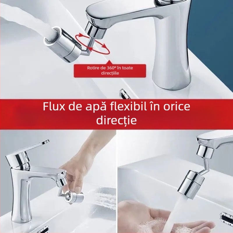 Robinet de bucătărie cu nucleu din cupru al valvei, montaj cu șuruburi, temperatură de funcționare 0–100°C, presiune nominală 200 psi, construcție dublă