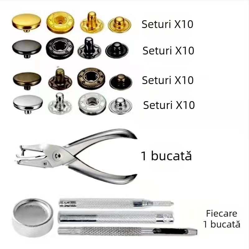 Phia Set nasturi din cupru cu închidere în patru părți, pentru paltoane, jeans, hanorace (Material: Cupru; Structură: Închidere în patru părți; Brand: Phia; Domeniu: Paltoane, Blugi, Hanorace)