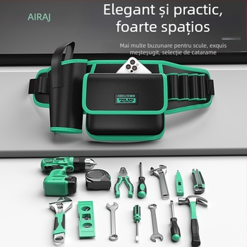 Arrizo curea pentru unelte – Geantă de talie multifuncțională pentru electricieni