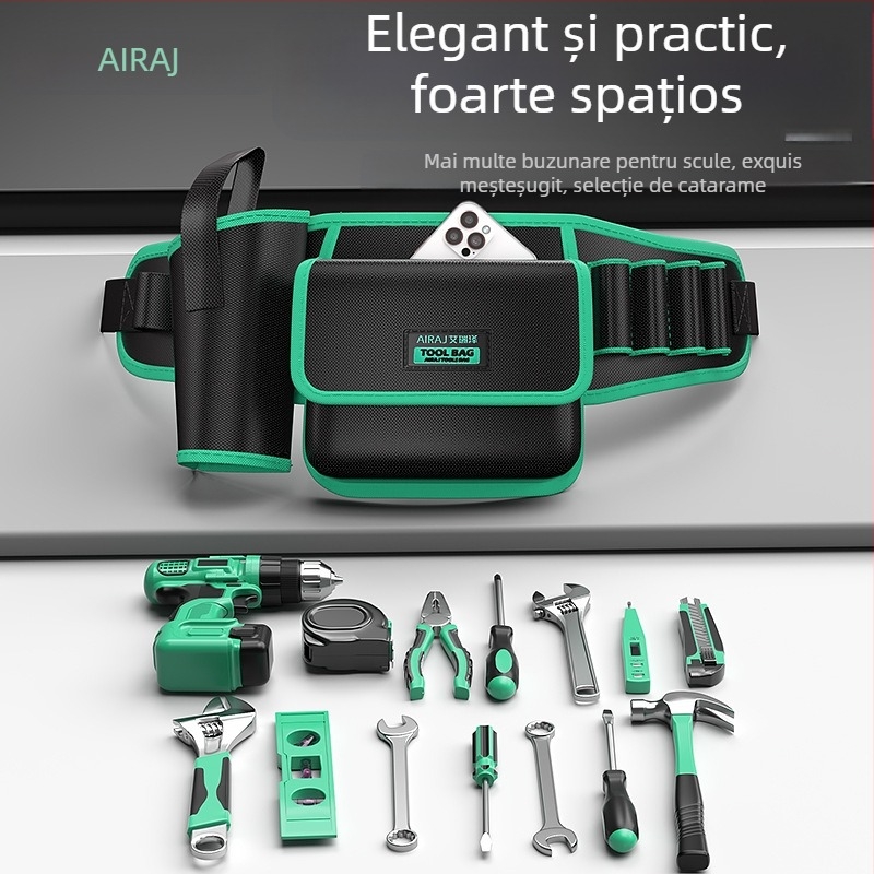 Arrizo curea pentru unelte – Geantă de talie multifuncțională pentru electricieni