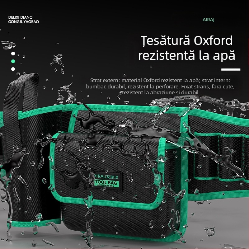Arrizo curea pentru unelte – Geantă de talie multifuncțională pentru electricieni
