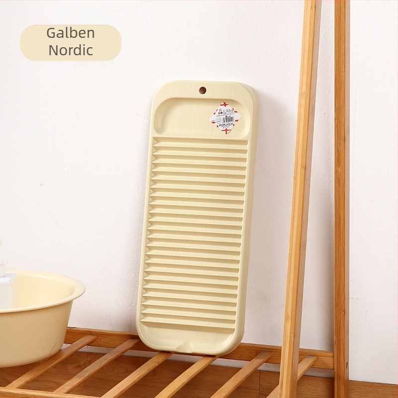 Vas de spălat adânc din plastic cu suprafață de frecare încorporată, stil vintage