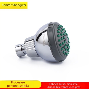Cap de duș cu economisire a apei, ABS, rotund, SW-3037, cromat