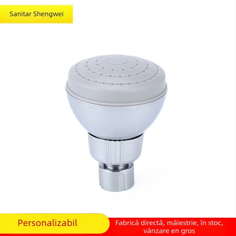 Cap de duș cu economisire a apei, ABS, rotund, SW-3037, cromat