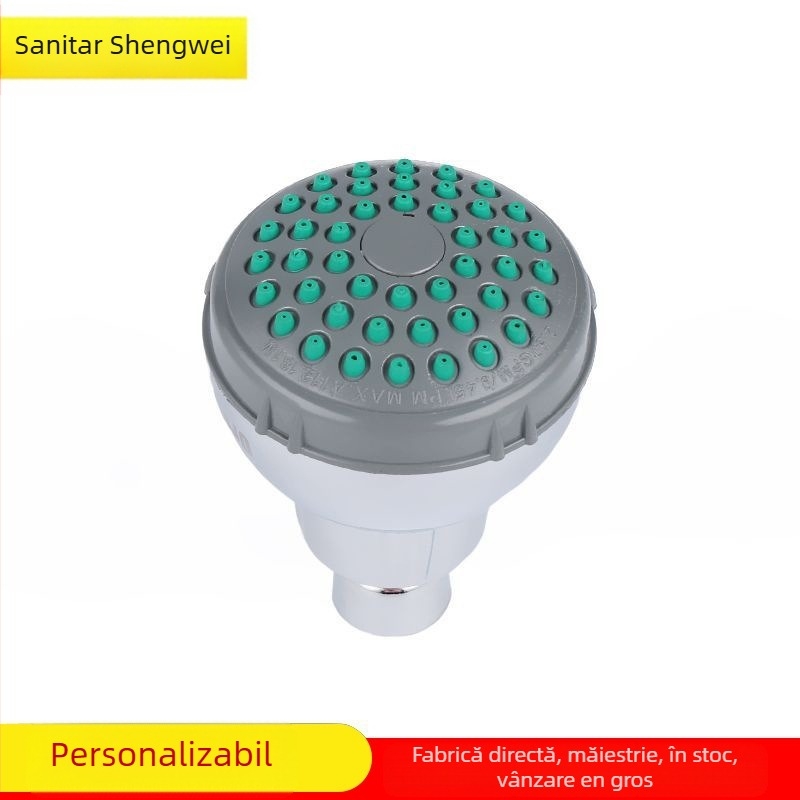 Cap de duș cu economisire a apei, ABS, rotund, SW-3037, cromat