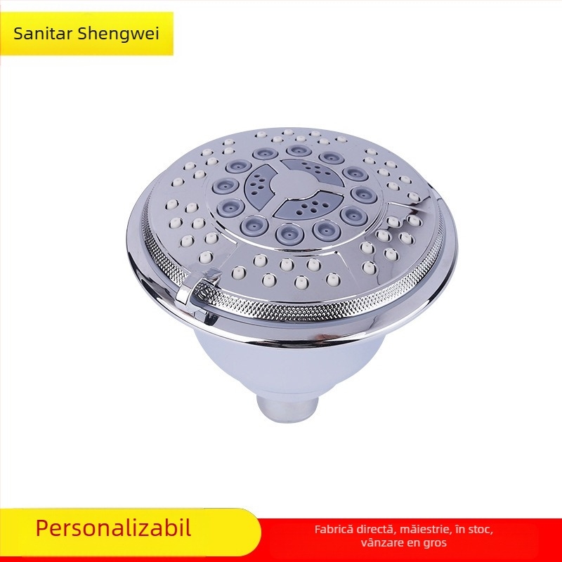 Cap de duș cu economisire a apei, ABS, rotund, SW-3037, cromat