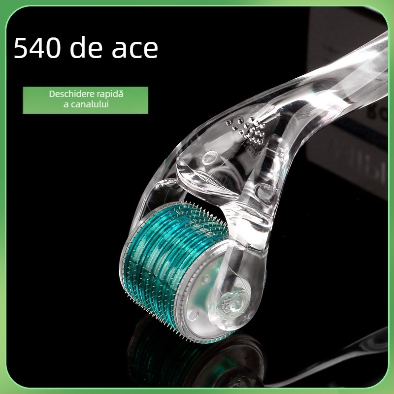 Emmawife Rola cu microace pentru față – dispozitiv ne-steril pentru rejuvenare facială și creșterea părului, material actualizat tip low-pass, duritate medie-tare, aprobare Susu equipment nr. 20200094.