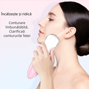 Masaj facial pentru uz casnic cu terapie cu lumină colorată – curățare și rejuvenare a pielii, portabil, baterie încorporată 300–500 mAh
