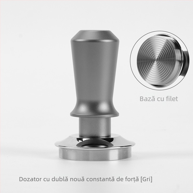 Presa de cafea din oțel inoxidabil, 450 g, design modern minimalist, potrivit pentru birou, casă, cafenea și bar