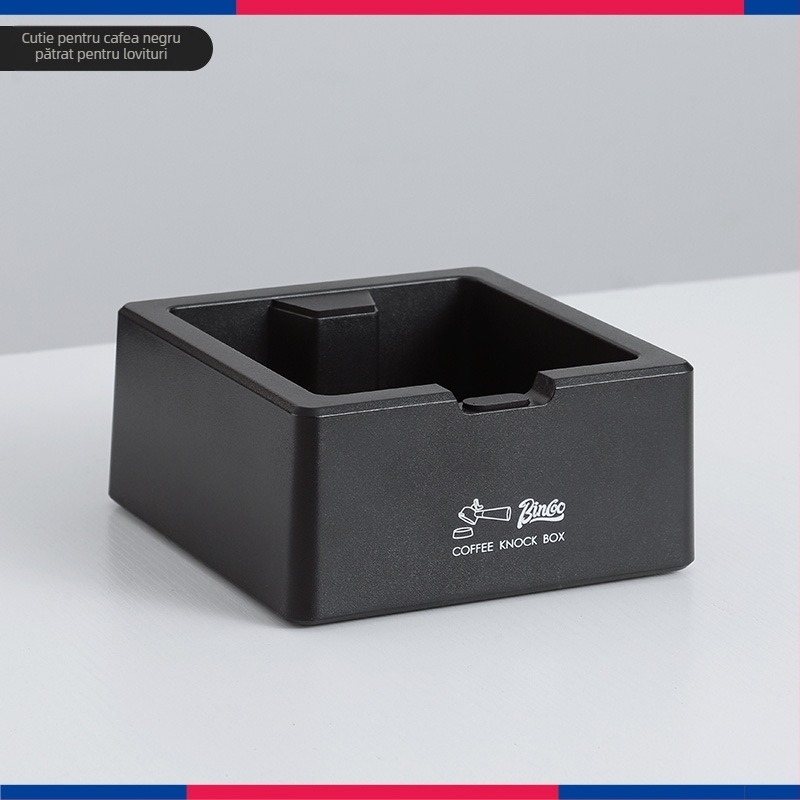 Bincoo Tamper pentru cafea cu pad de presare din silicon, mâner ABS, stil modern simplu