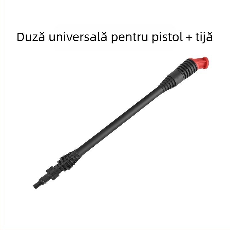Pistol de spălat cu presiune înaltă pentru mașini, cap și mâner din plastice tehnice, rază de pulverizare 2 m, presiune 160 bar / 2320 psi