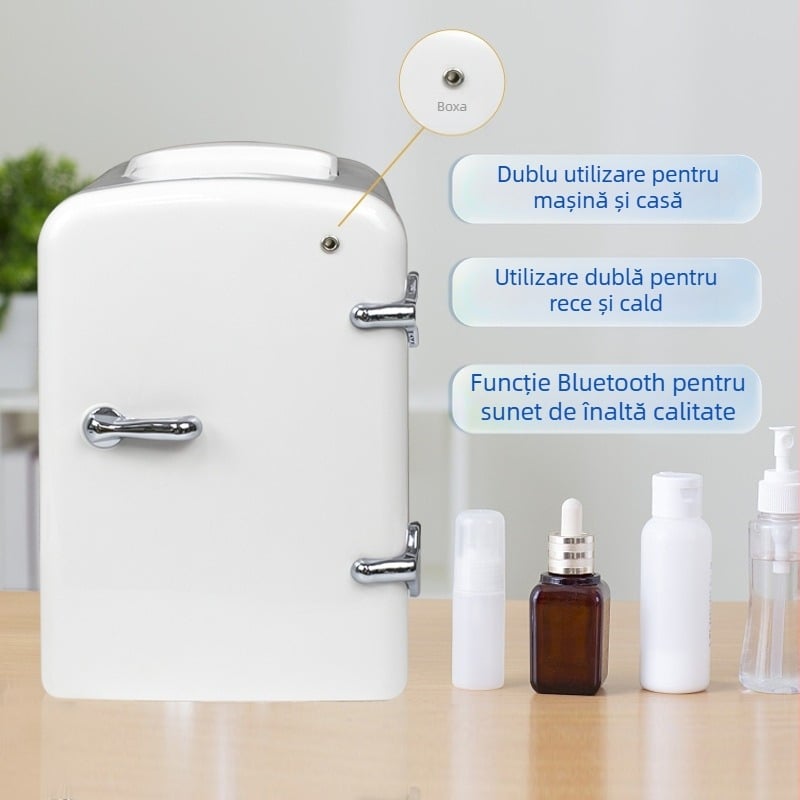 Frigider semiconductor pentru mașină și casă; volum până la 5 L; 40W; 100-204V; utilizare duală