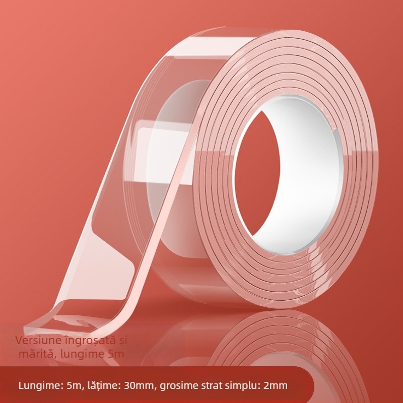 Umeraș cu ventuză transparent din acril, lavabil, fără găuri, anti-alunecare; Brand: Seal; Material: Acrilic; Metodă de agățare: Adeziv.