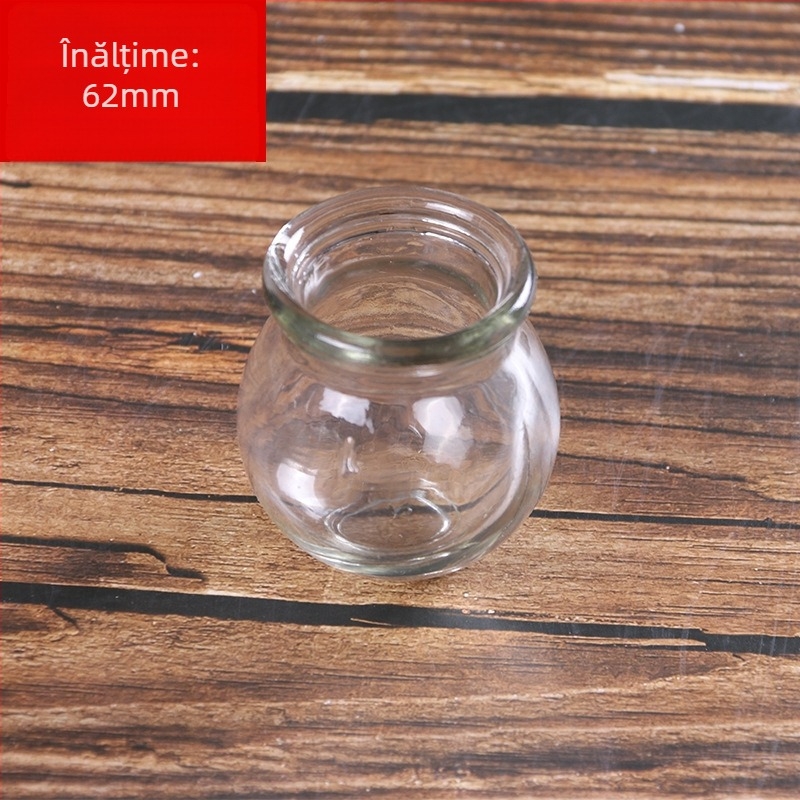 Set de cupping din sticlă cu 6 cupe pentru masaj de acasă și îngrijire a sănătății