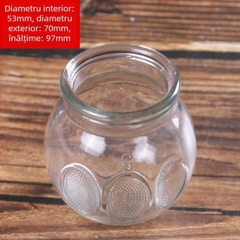 Set de cupping din sticlă cu 6 cupe pentru masaj de acasă și îngrijire a sănătății