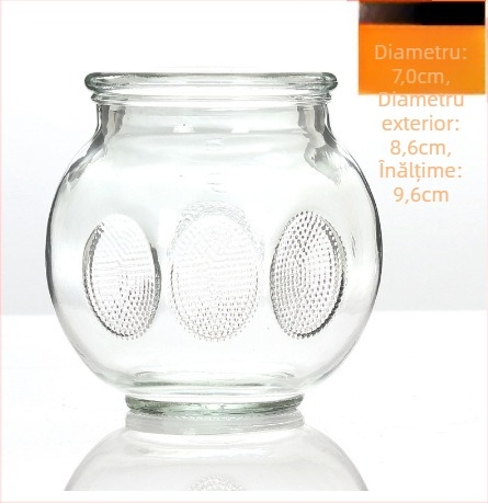 YY Set de cupping din sticlă pentru uz casnic – Unelte de cupping din sticlă, sticlă de înaltă albă, origine: Xuzhou, Jiangsu