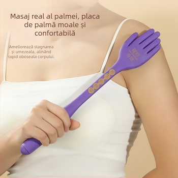 Nai jiasi Placă siliconică pentru meridiane — dispozitiv de masaj manual pentru gât, spate, picioare și tălpi