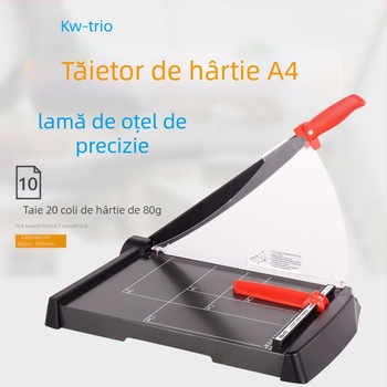 Tăietor de hârtie cu ghilotină, model 13036, dimensiune maximă de tăiere A3, material metal, pentru tăiere, marcă Can be excellent