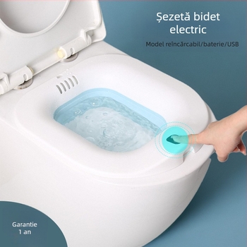 Bidet electric cu cadă pliabilă pentru picioare și masaj, pentru hemoroizi, uz ginecologic, irigare postpartum