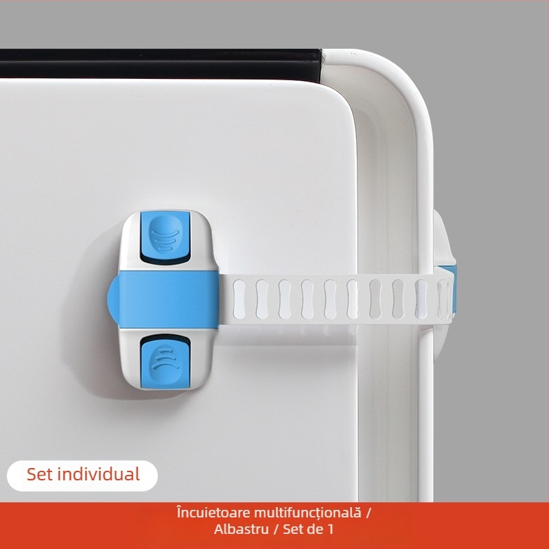 Încuietoare de siguranță pentru copii pentru dulapuri, uși, sertare și frigider – protecție împotriva strângelor, marca Yumman's sincerity