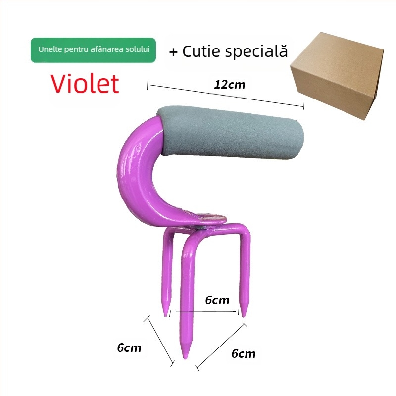 Furculă din oțel pentru afânarea solului, brand GRANPA, model BD-ST001, origine Zhejiang, agricultură