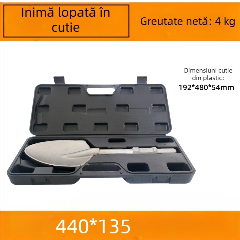65A Ciocan electric cu cap de lopată lărgit și lamă îngroșată — mâner hexagonal, Fu Xin