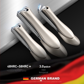 Clește de unghii - Portabil, Anti-Splash, Oțel cu carbon, Pentru unghii dure