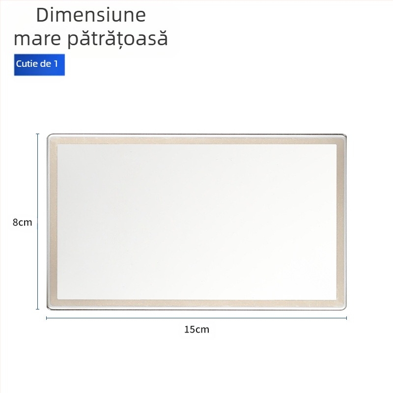 Oglindă cosmetică auto – Runner (montaj cu adeziv, potrivire universală, stil minimalist)