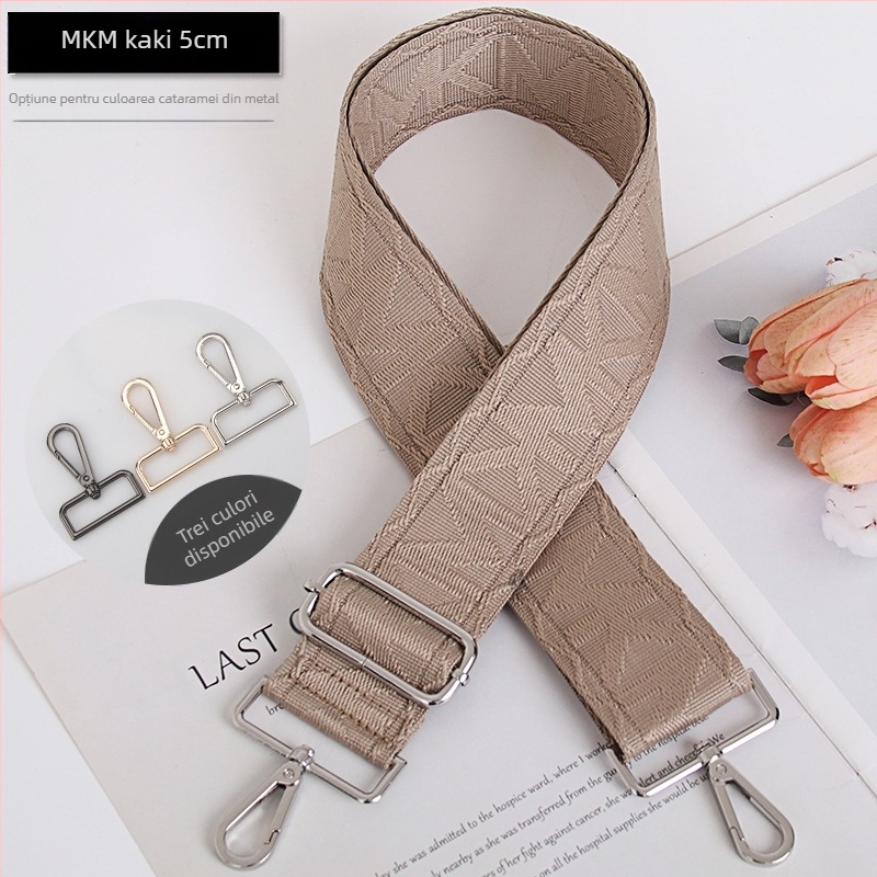 Xinhao Curea de geantă din poliester Jacquard, universală pentru crossbody/pe umăr (accesoriu de înlocuire)