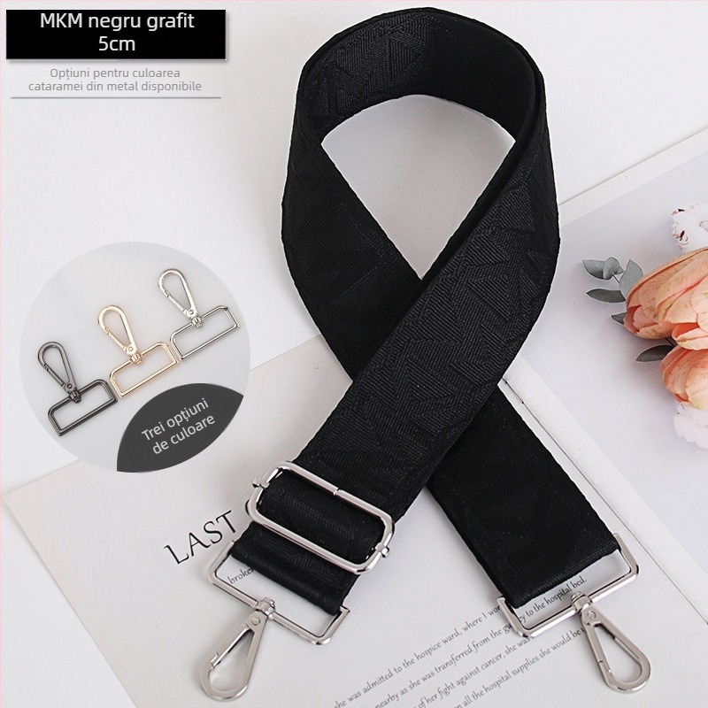 Xinhao Curea de geantă din poliester Jacquard, universală pentru crossbody/pe umăr (accesoriu de înlocuire)