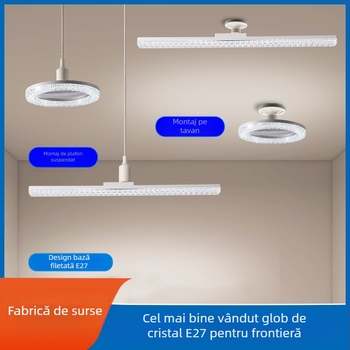Lampă de tavan LED, 85-265V, acoperire 15-30 m², CRI ≥90