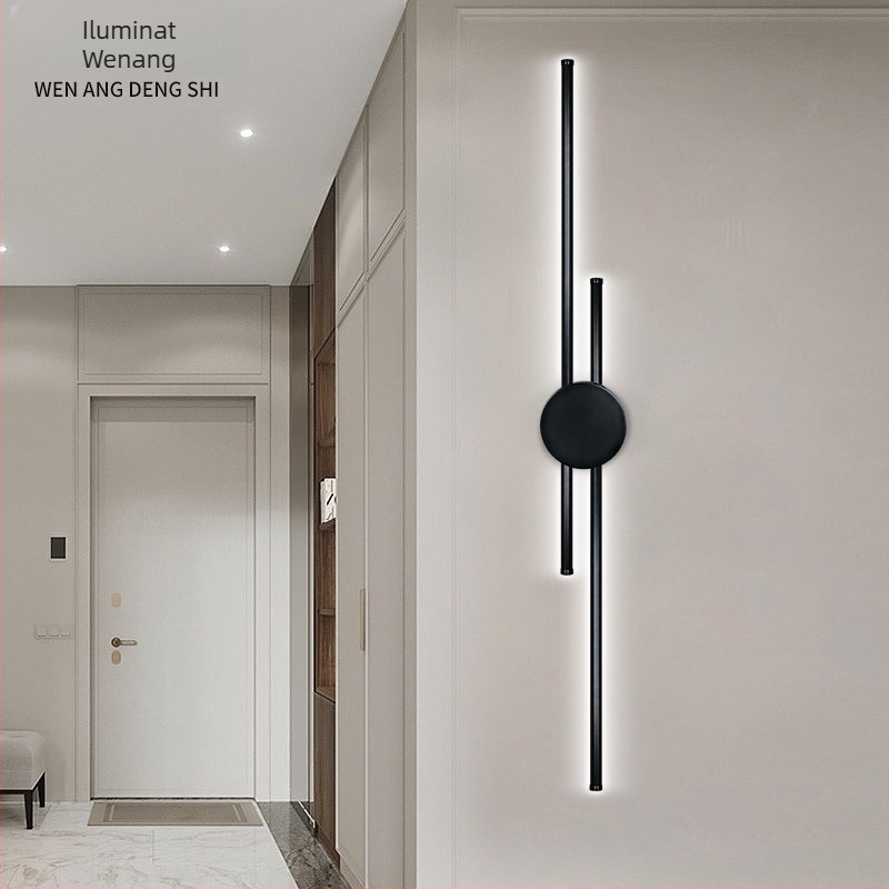 Lampă de perete LED, abajur PC, corp din fier, 220V, lumină generală