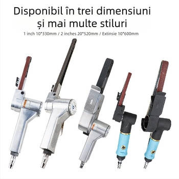 Fast Leopard șlefuitor cu bandă pneumatic, mașină abrazivă pentru șlefuire și lustruire